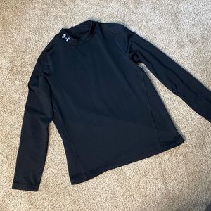Under Armour Cold Gear Long Sleeve Compression Shirt Boy’s SZ Large